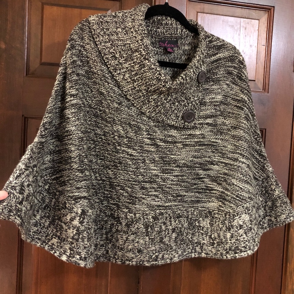 Takeout Capelet, brown